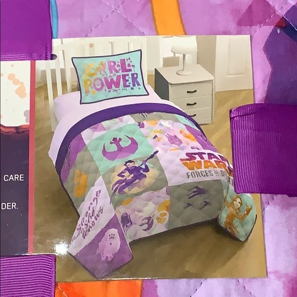 STAR WARS Quilt and Sham size 72in x 86in - Picture 7 of 11